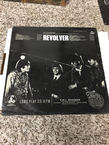 Pic 1 The Beatles Revolver 1981 Mono Vinyl UK