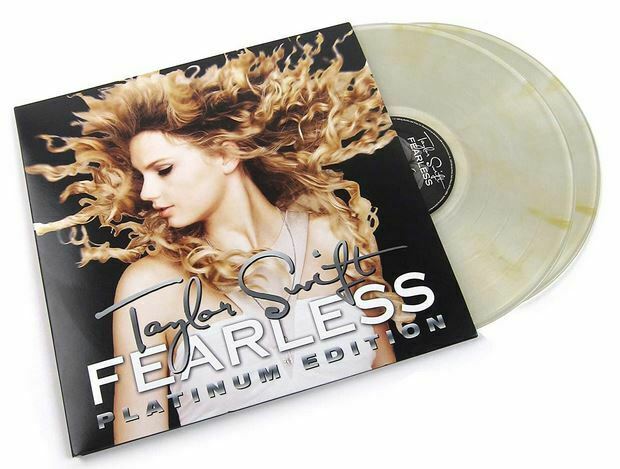 popsike.com - Taylor Swift Fearless Crystal Clear/Metallic Gold