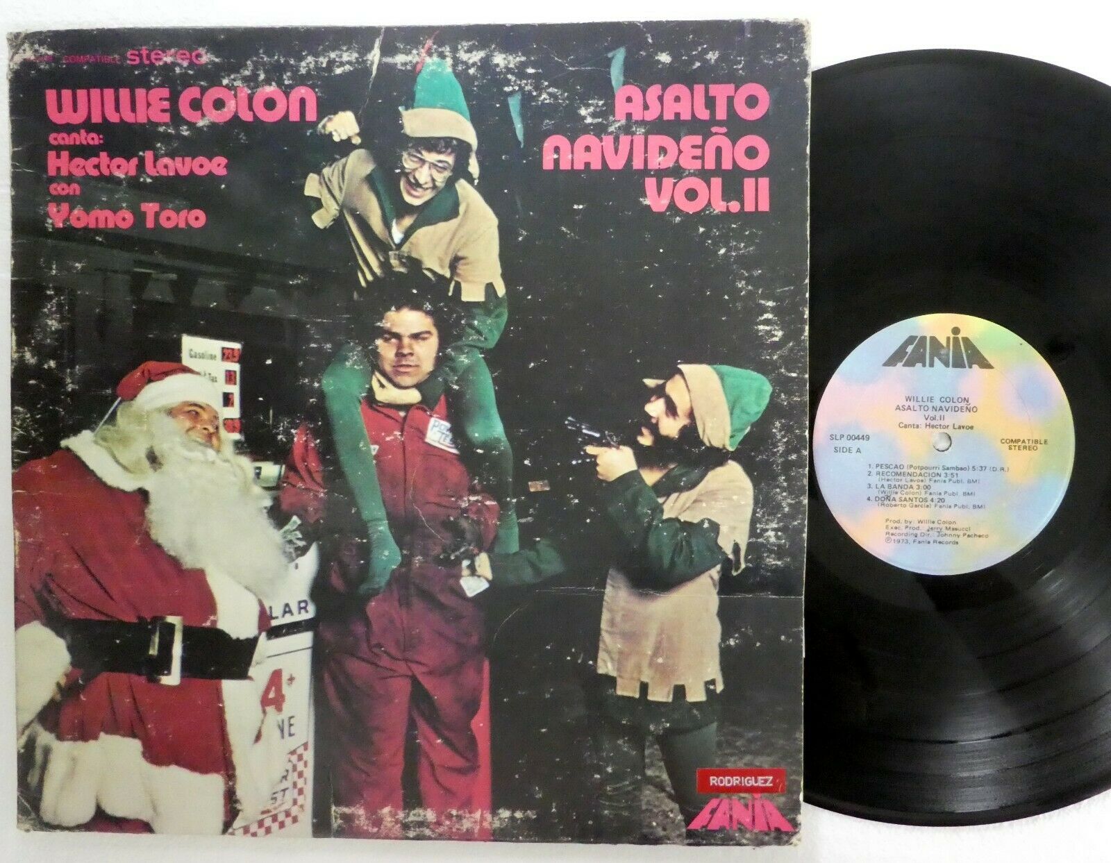 WILLIE COLON Asalto Navideno Vol. II LP NEW VINYL Craft reissue