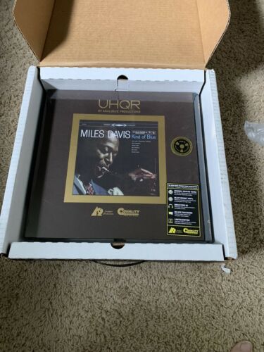 popsike.com - Miles Davis Kind of Blue UHQR Clarity Vinyl LP Box New Sealed  IN HAND Free Ship - auction details