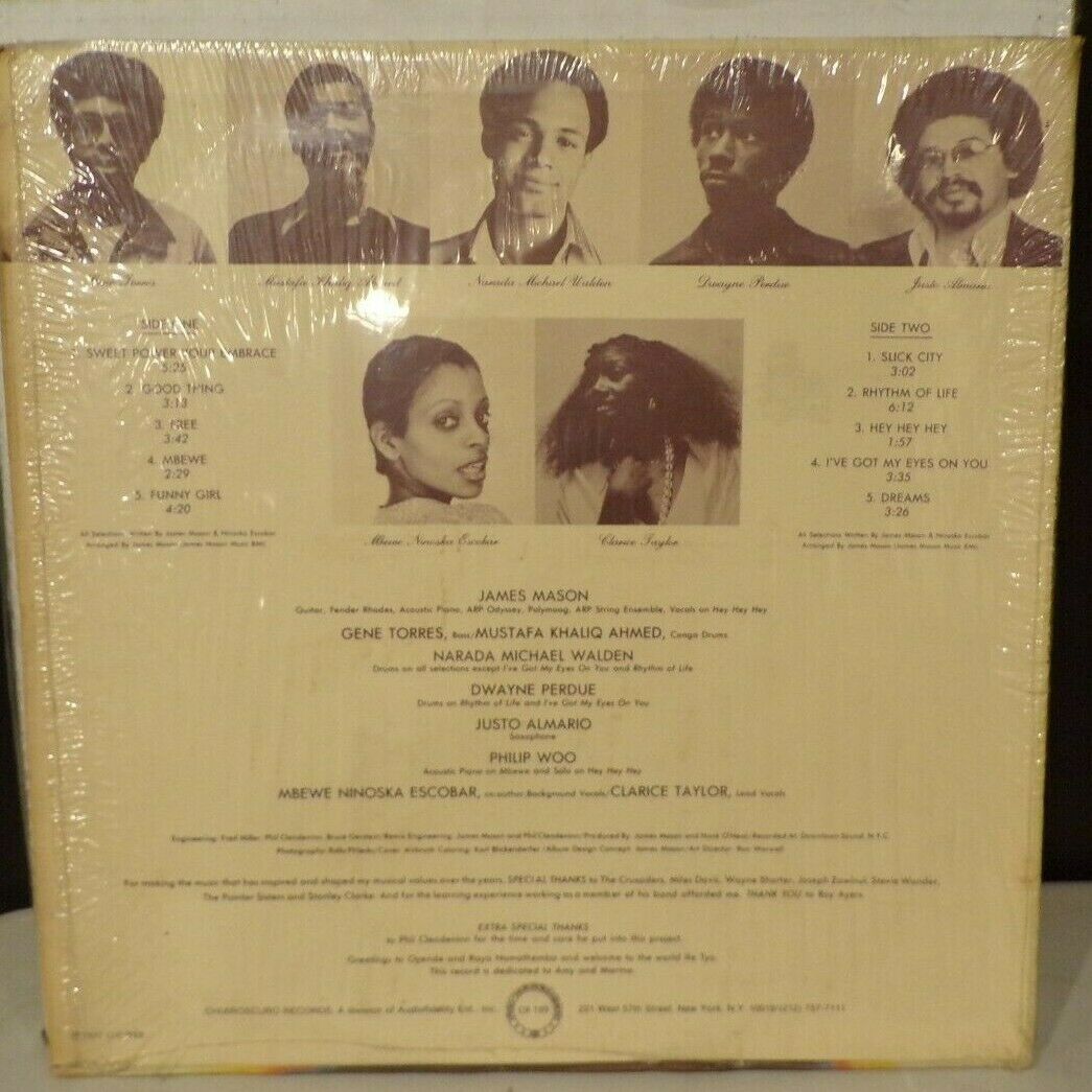 popsike.com - Rare Jazz Funk: James Mason Rhythm Of Life Chiaroscuro 189 in  shrink - auction details