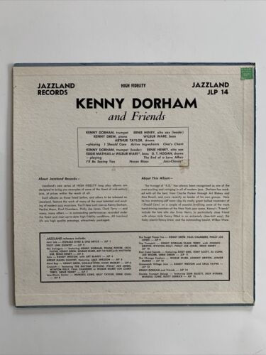 Pic 1 Kenny Dorham & Friends, Kenny Drew (1960) 1st mono DG Jazzland VG+/EX