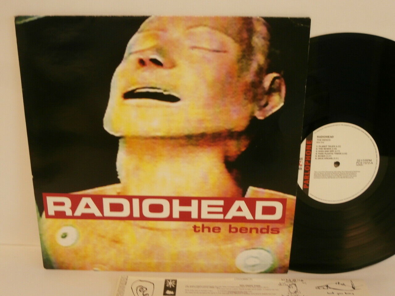 popsike.com - 90s Rock RADIOHEAD the bends Rare 1995 UK First 