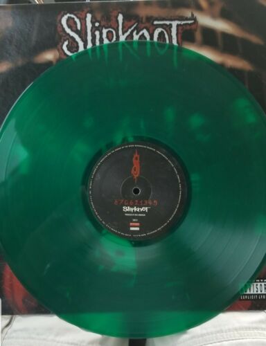 popsike.com - Rare SLIPKNOT limited slime green Vinyl LP Slipknot