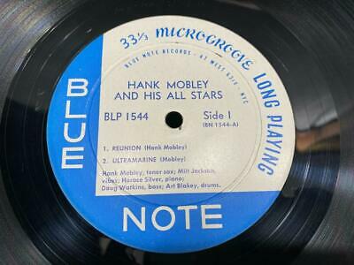 Pic 2 HANK MOBLEY AND HIS ALL STARS BLUE NOTE BLP 1544 RVG EAR 9M DG NO-R MONO US LP