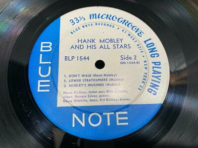 Pic 4 HANK MOBLEY AND HIS ALL STARS BLUE NOTE BLP 1544 RVG EAR 9M DG NO-R MONO US LP