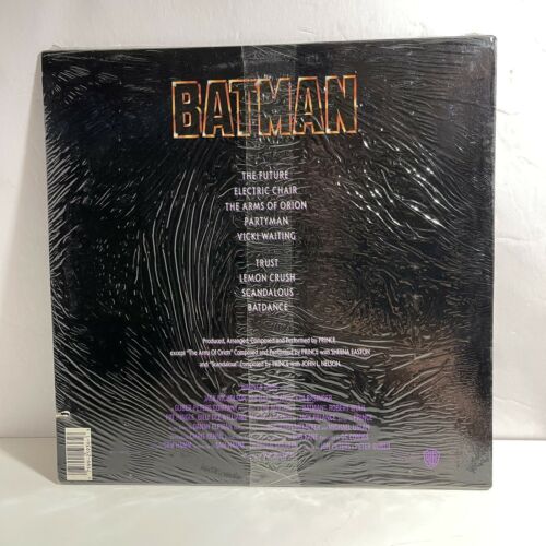 Pic 1 PRINCE LP BATMAN Rare SEALED Original OST Warner Bros MINT HYPE Sticker