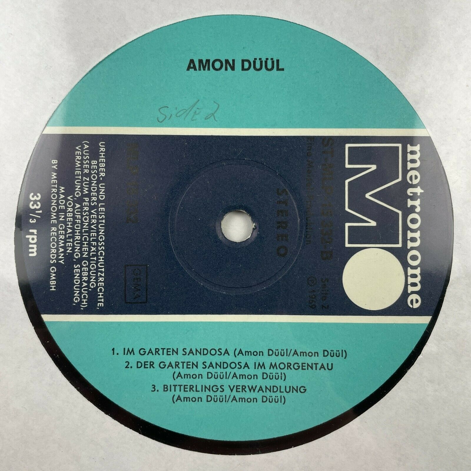popsike.com - Amon Düül - Psychedelic Underground LP 1969 Orig 1st