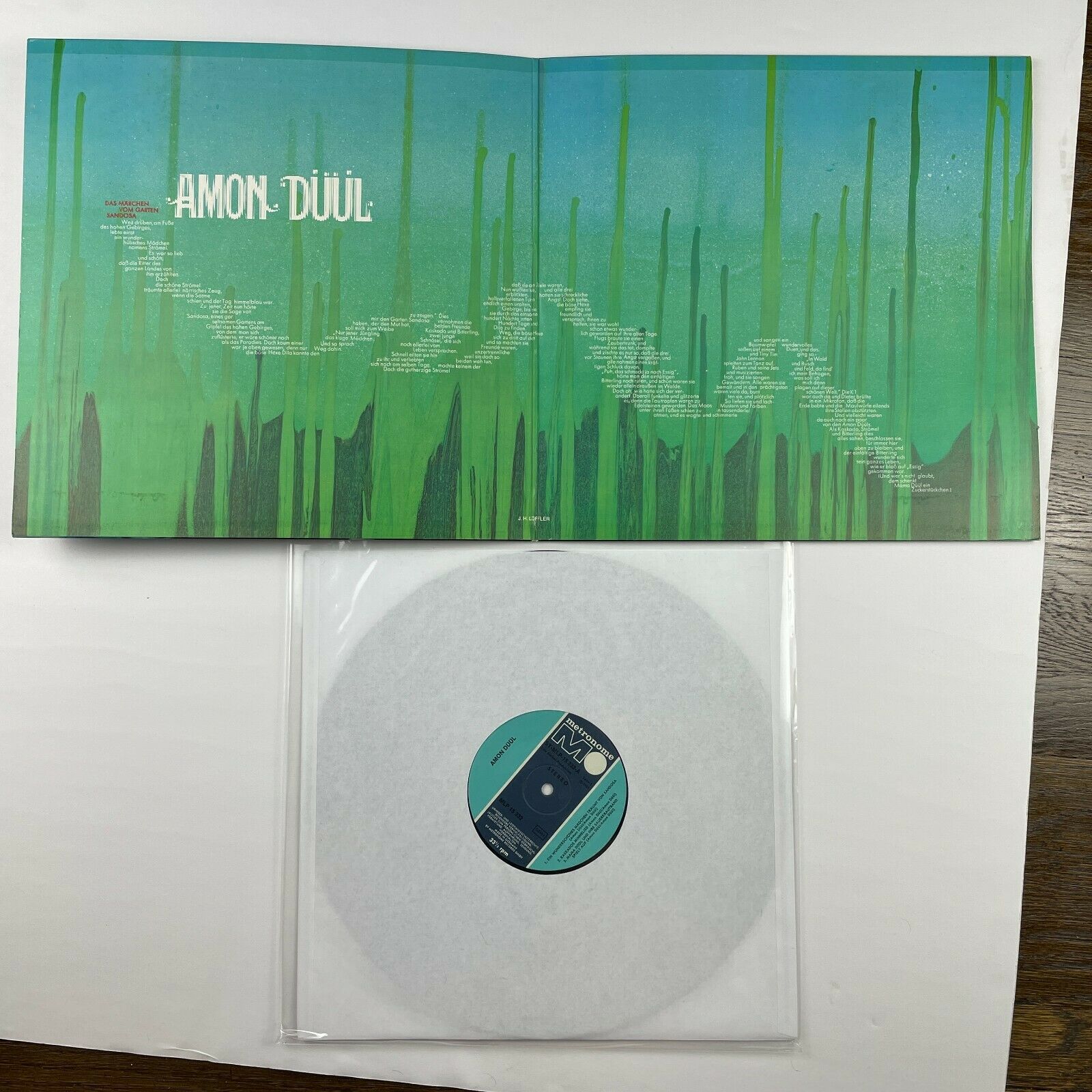 AMON DUUL／PSYCHEDELIC UNDERGROUND アナログ盤-