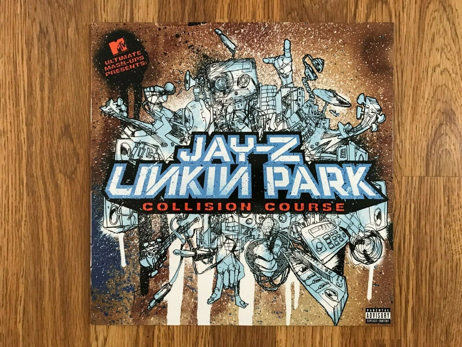 popsike.com - Linkin Park/Jay Z - Collision Course Vinyl LP BLUE