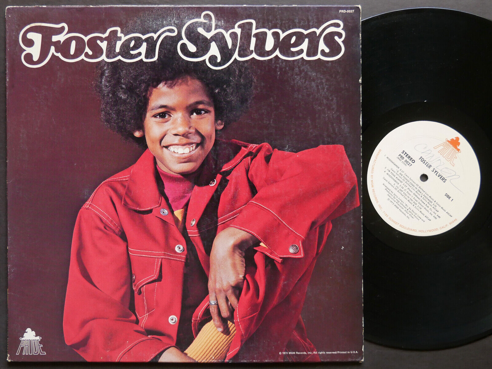 popsike.com - FOSTER SYLVERS Self Titled LP PRIDE PRD 0027 US 1973 