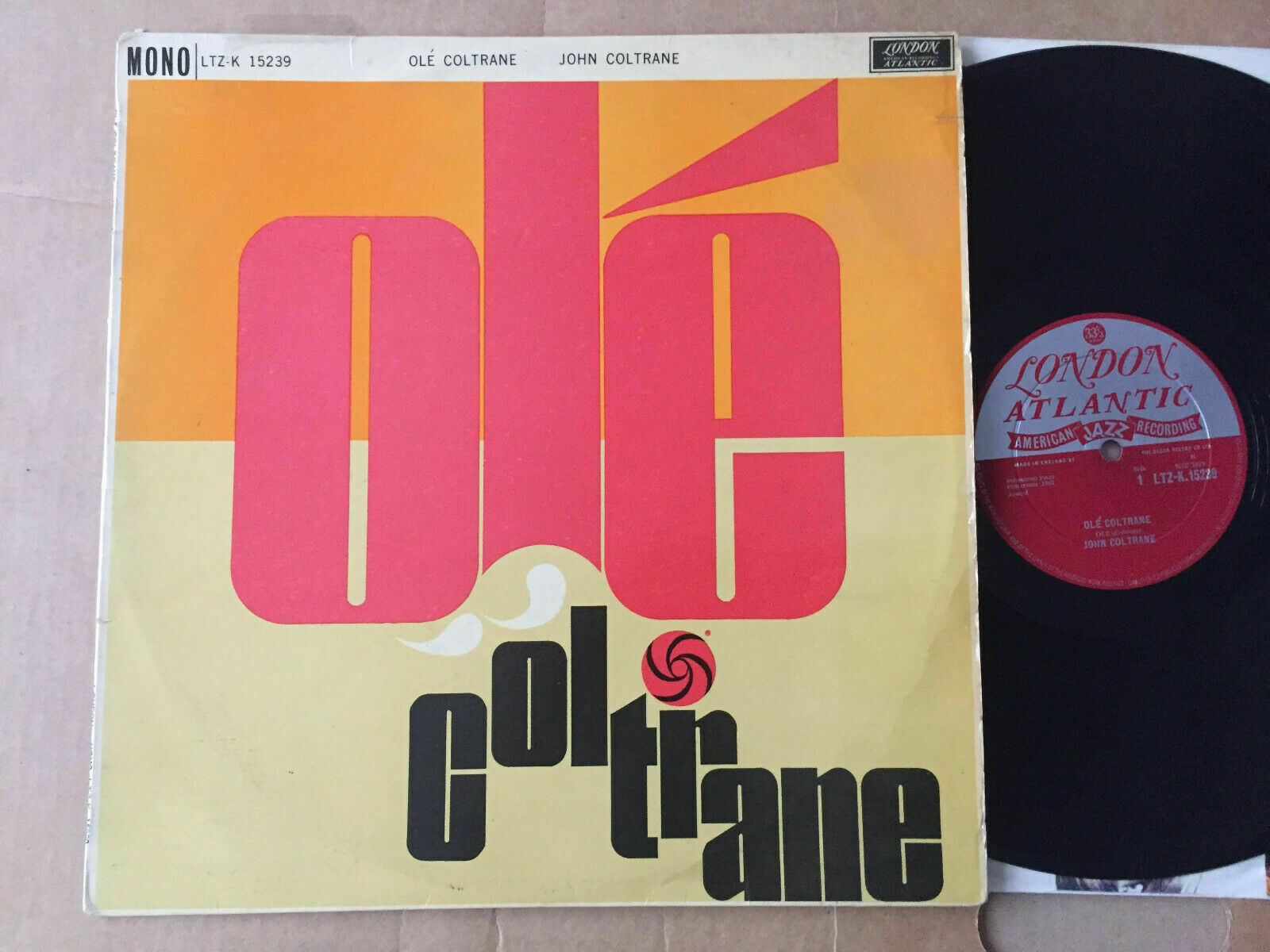 John Coltrane - Olé Coltrane 1962 UK  original Mono vinyl  LP