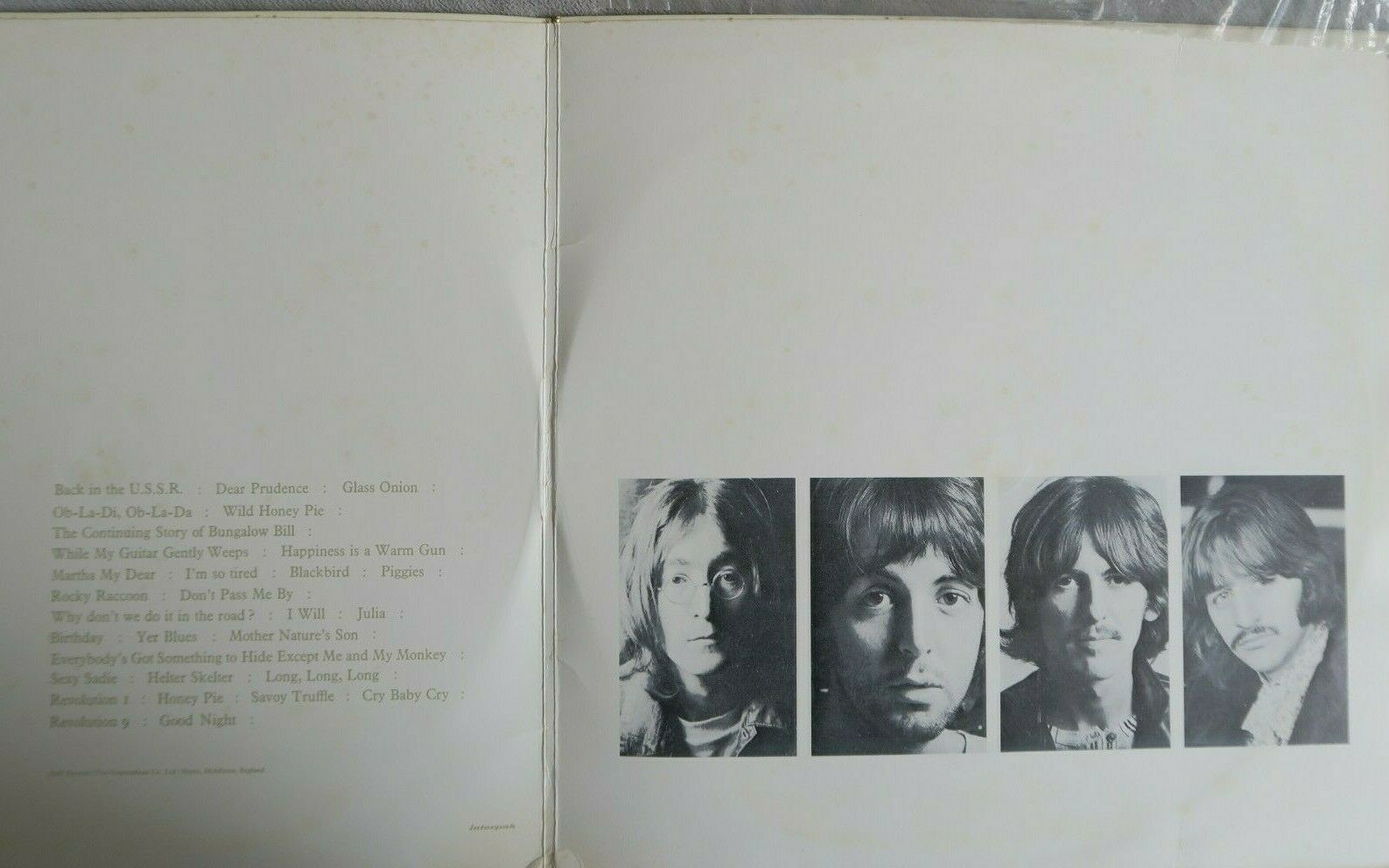 popsike.com - Beatles The White Album Sth Africa Original Parlophone ...