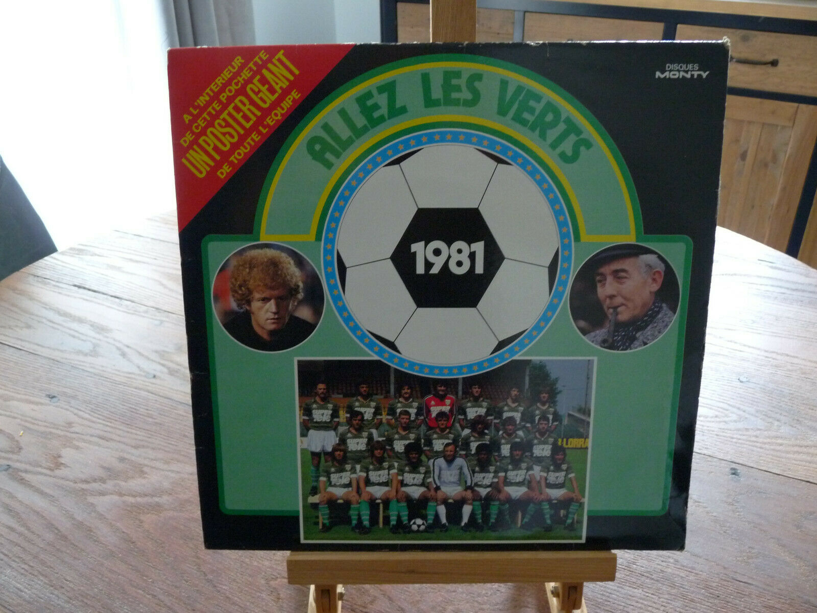 LP 33 Tours Les Supporters ?– Allez Les Verts 1981