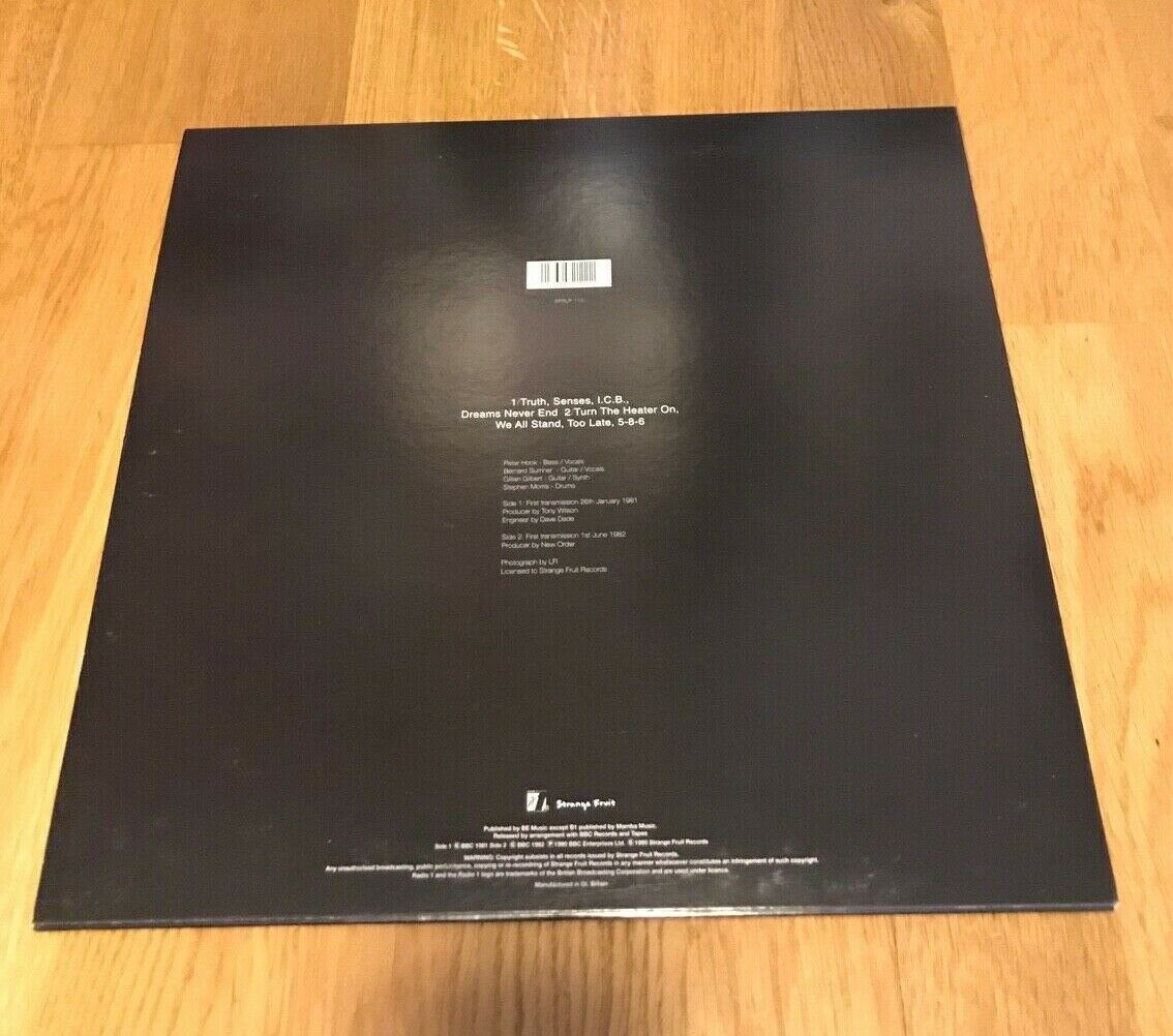 popsike.com - New Order Peel Sessions LP UK EX Joy Division Section 25 ...