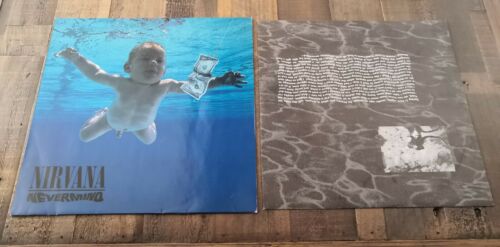  NIRVANA NEVERMIND 1ST PRESS 1991 MISPRINT MONKEY INNER A1/B2  BASS CLEF, EX/EX/EX - auction details