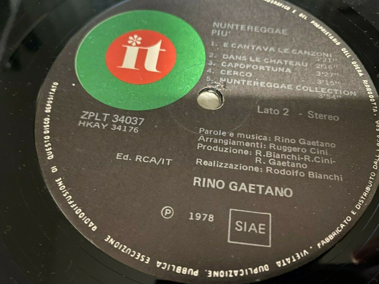 Rino Gaetano | Nuntereggae Più (Red Vinyl)