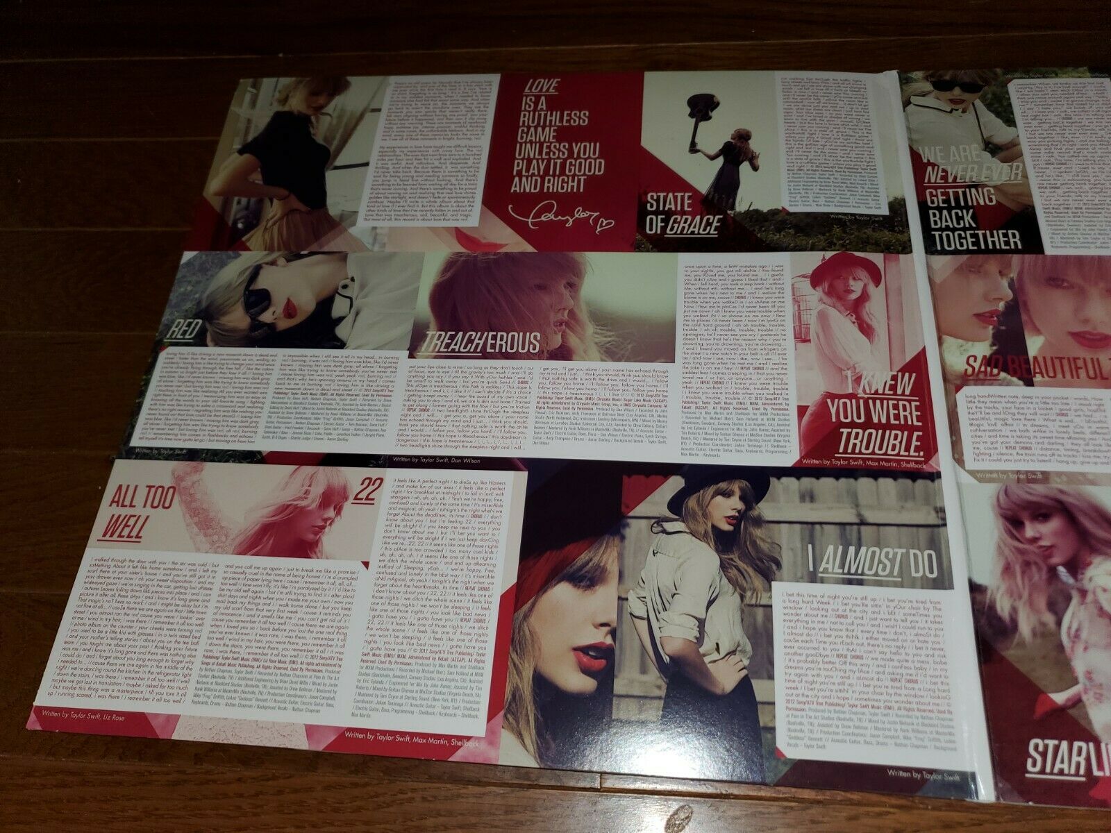  TAYLOR SWIFT Rare Limited Edition Red Vinyl 2LP 2012