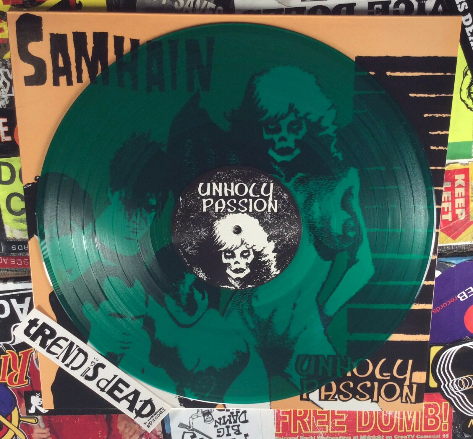 popsike.com - ? MISPRINT rare The MiSFitS Walk Among Us pressing