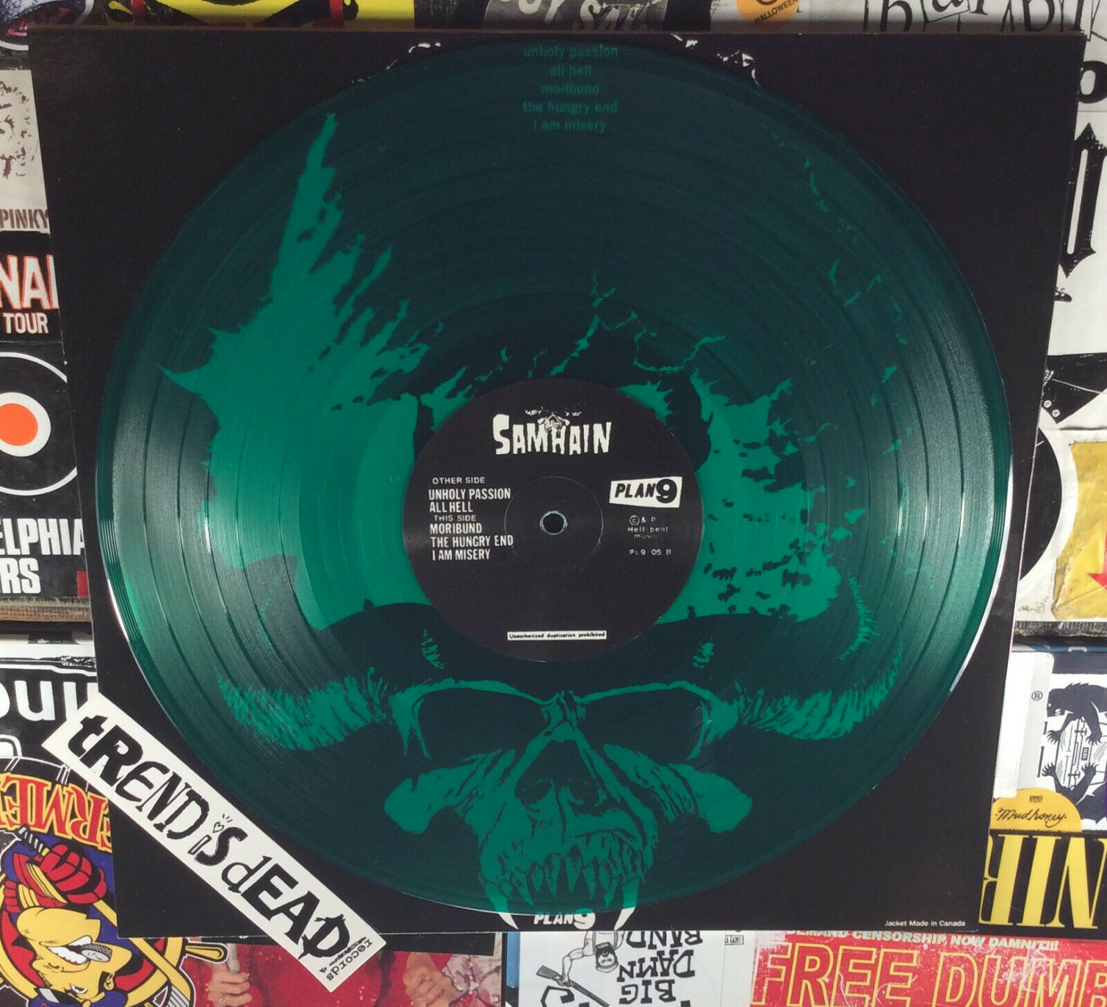 popsike.com - ? MISPRINT rare The MiSFitS Walk Among Us pressing