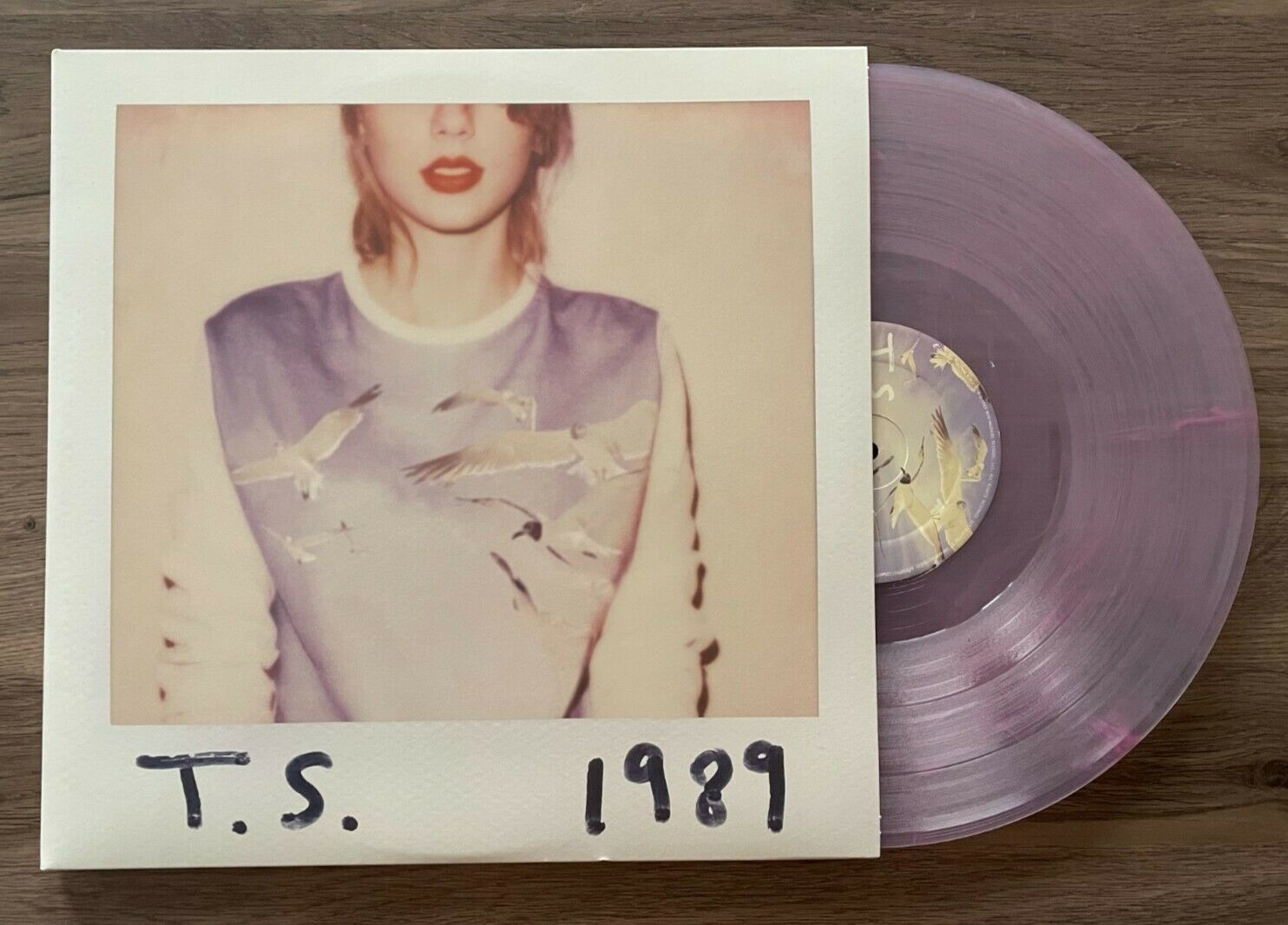 popsike.com - Taylor Swift 1989 Clear/Pink Vinyl 2LP Record Store 