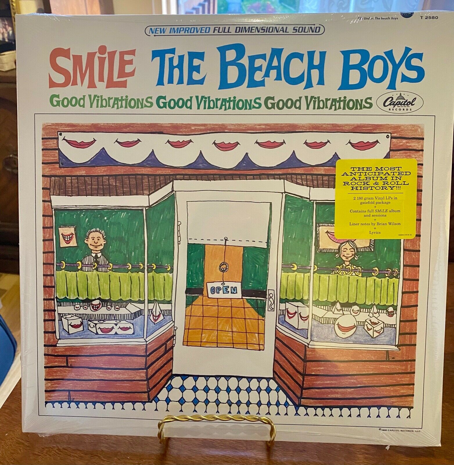 THE BEACH BOYS  SMILE  THE SMILE SESSIONS  2 VINYL