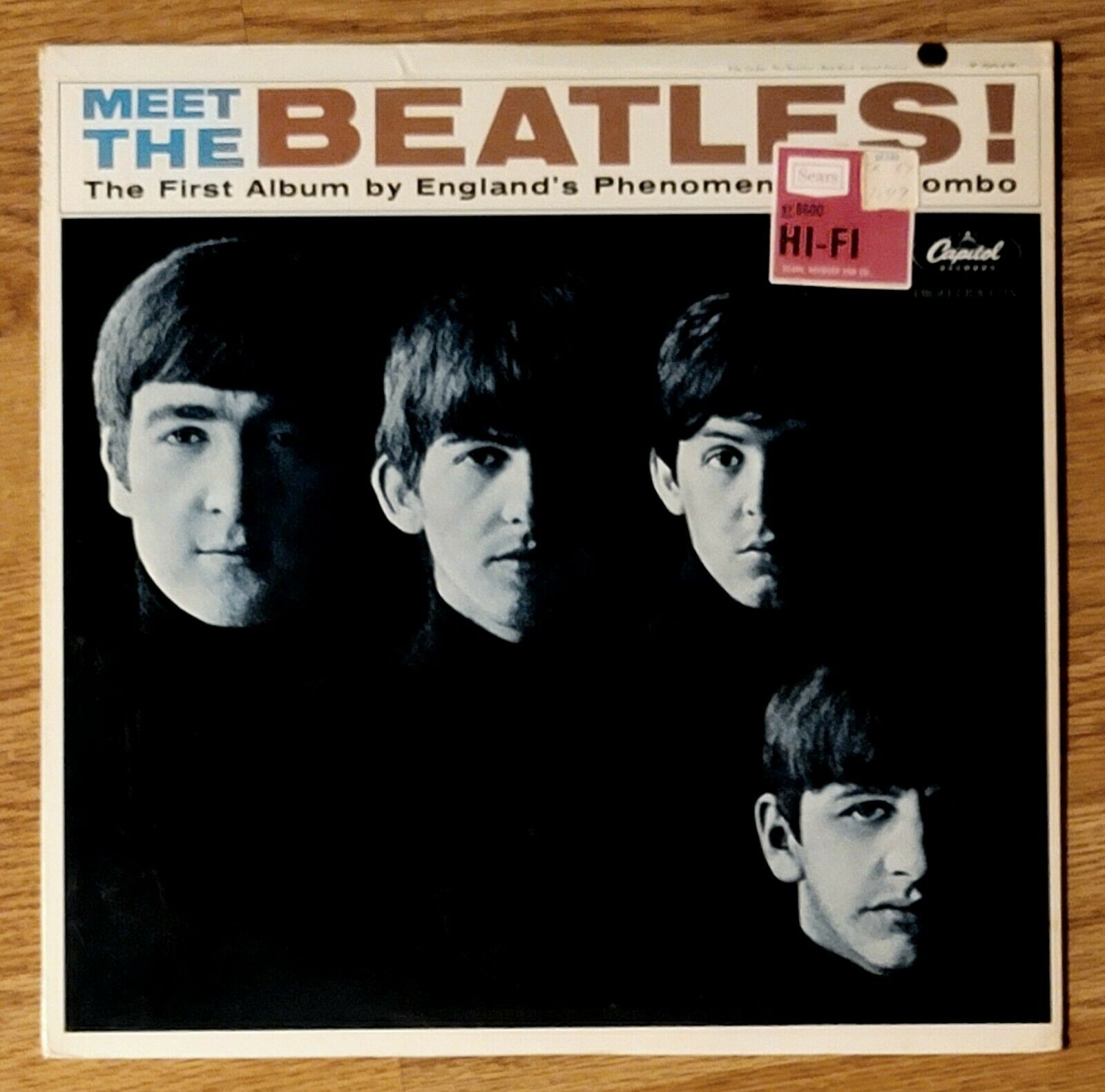 The Beatles MEET THE BEATLES original 1964 FACTORY SEALED first pressing