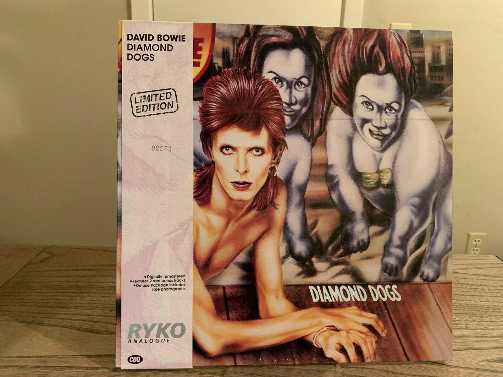 popsike.com - David Bowie DIAMOND DOGS Rykodisc LP 1990 limited 
