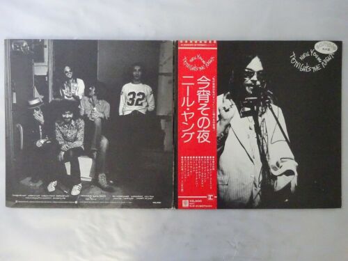 popsike.com - Neil Young Tonight's The Night Reprise Records P-8556R Japan  Promo VINYL LP OBI - auction details