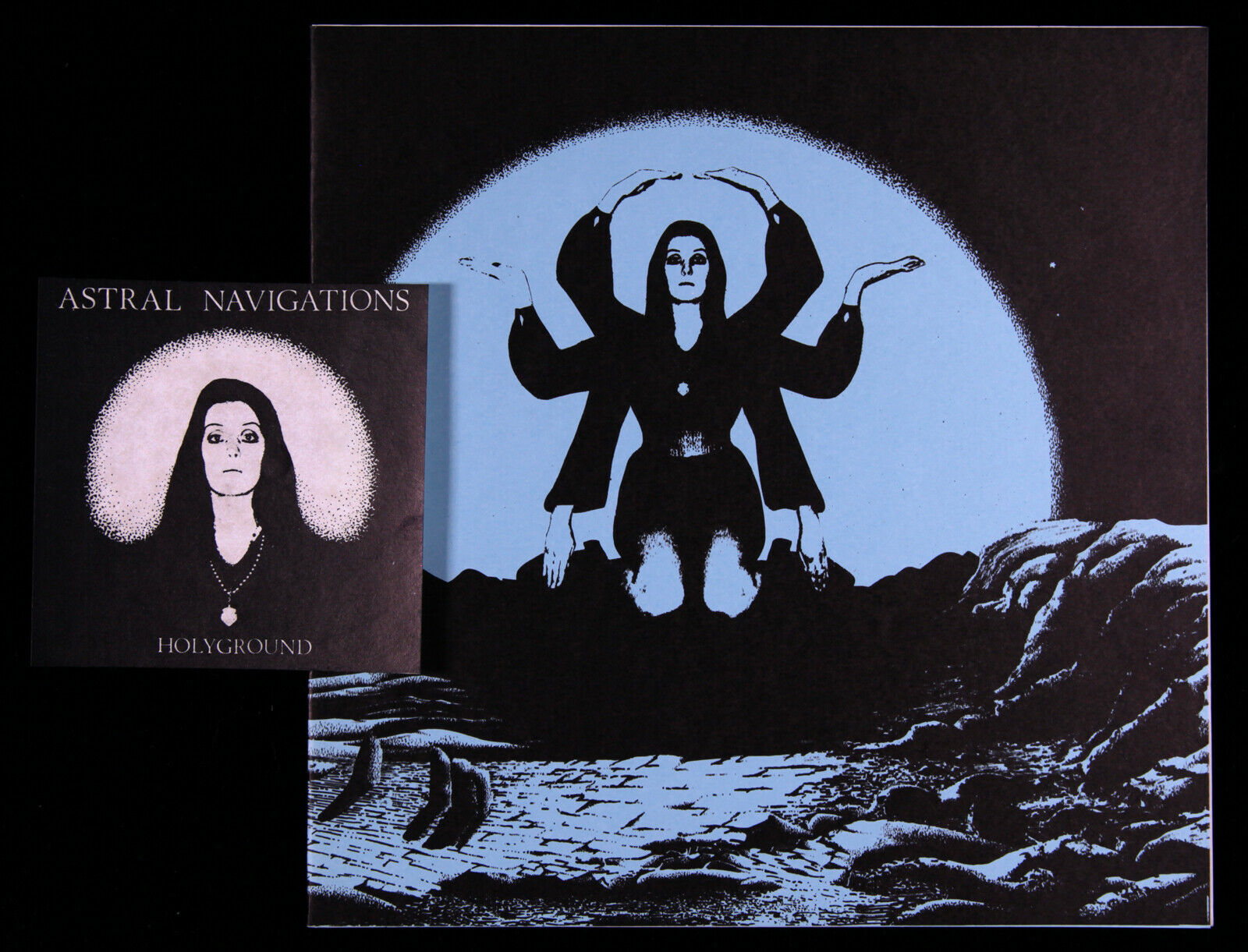 Pic 4 ASTRAL NAVIGATIONS LP on Holyground Rare Original 1971 UK Psych Thundermother M-