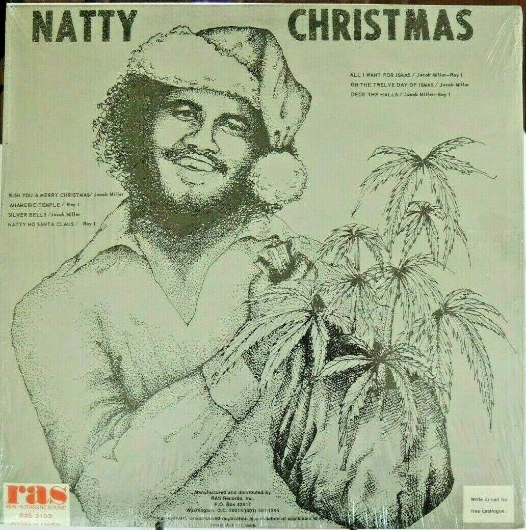 Pic 1 Jacob Miller Ray 1 Natty Christmas LP RAS 3103 Reissue 1987 Reggae