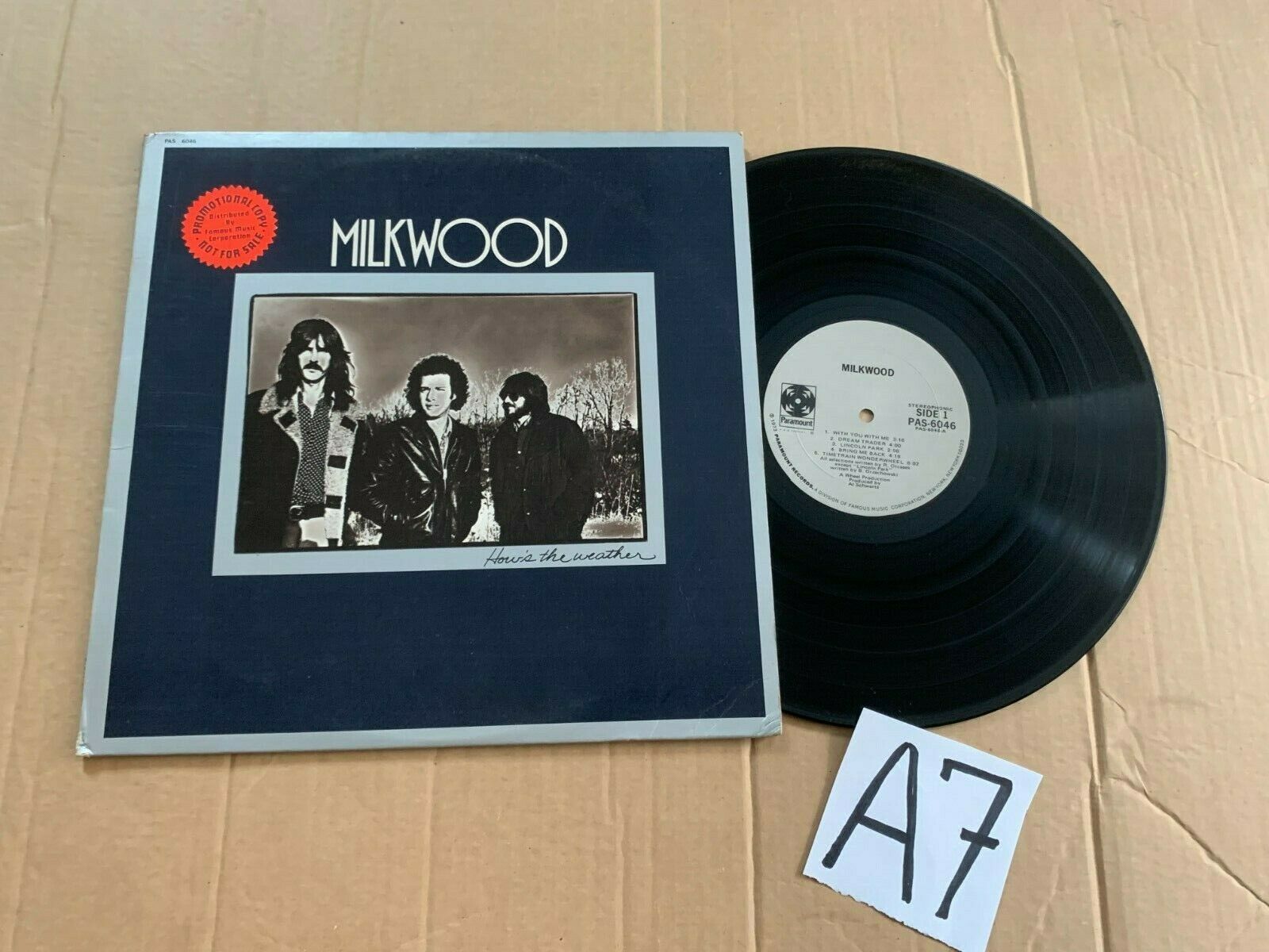 popsike.com - Milkwood How's the Weather Rock Record lp original ...