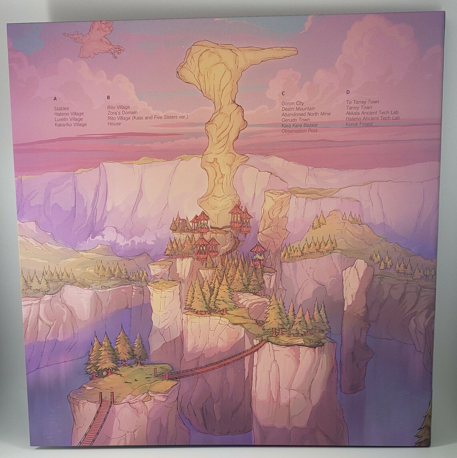  Breath Of The Wild Vinyl Full Set Exploration Reveries  Memories Not Moonshake - auction details